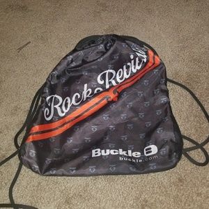 Rock revival draw string bag